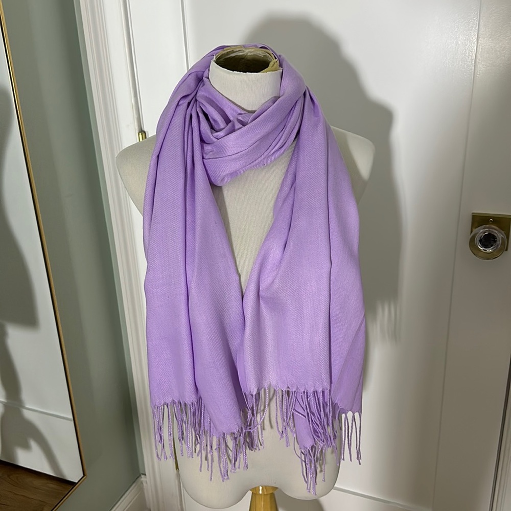 Purple shawl/scarf
